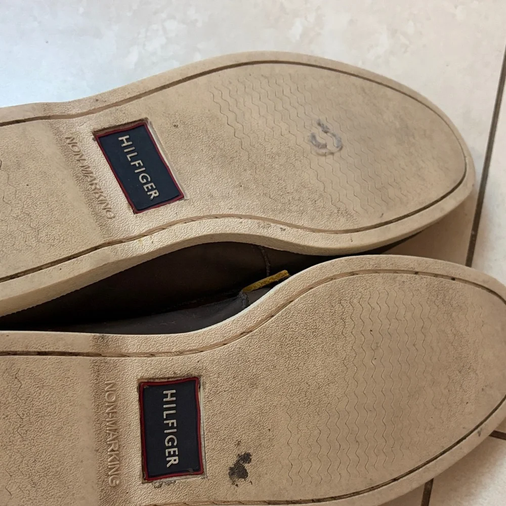 Tommy Hilfiger Dark Brown Boat Shoes